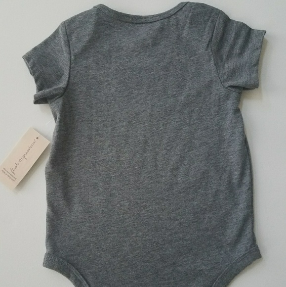 First Impressions Graphic Onesie Bodysuit - Picture 3 of 4